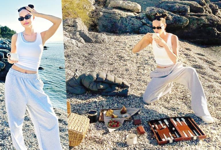 2023’ü Bodrum’daki yazlık evinde kutladı