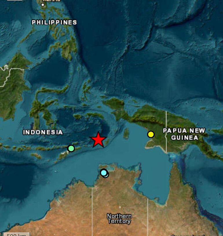 Son dakika: Endonezyada 7.7 büyüklüğünde deprem