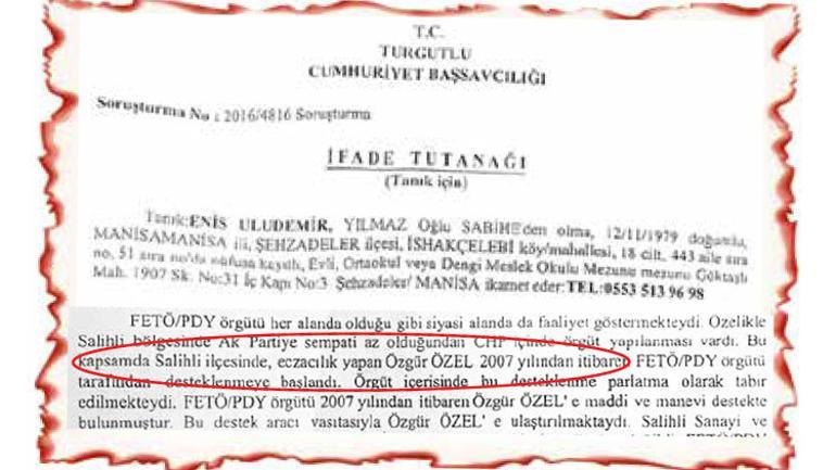 FETÖ’nün ‘parlattığı’ Özel’in bir virgül ile ortaya çıkan çarpıtması
