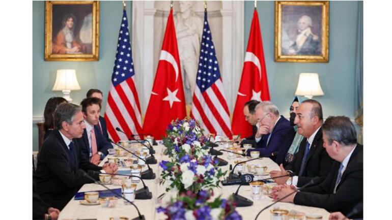 Son dakika... ABDde kritik zirve Bakan Çavuşoğlu: Blinkeni Türkiyeye davet ettim