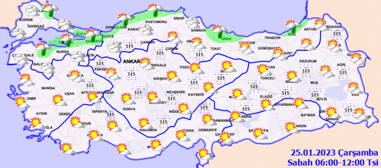 Meteorolojiden yeni hava durumu raporu Bugün (25 Ocak) hava nasıl olacak, yağmur var mı Kocaeli, Sakarya, Yalova ve İstanbula son dakika uyarı