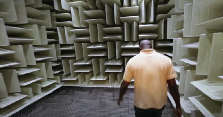 The quietest room in the world No one stayed more than an hour