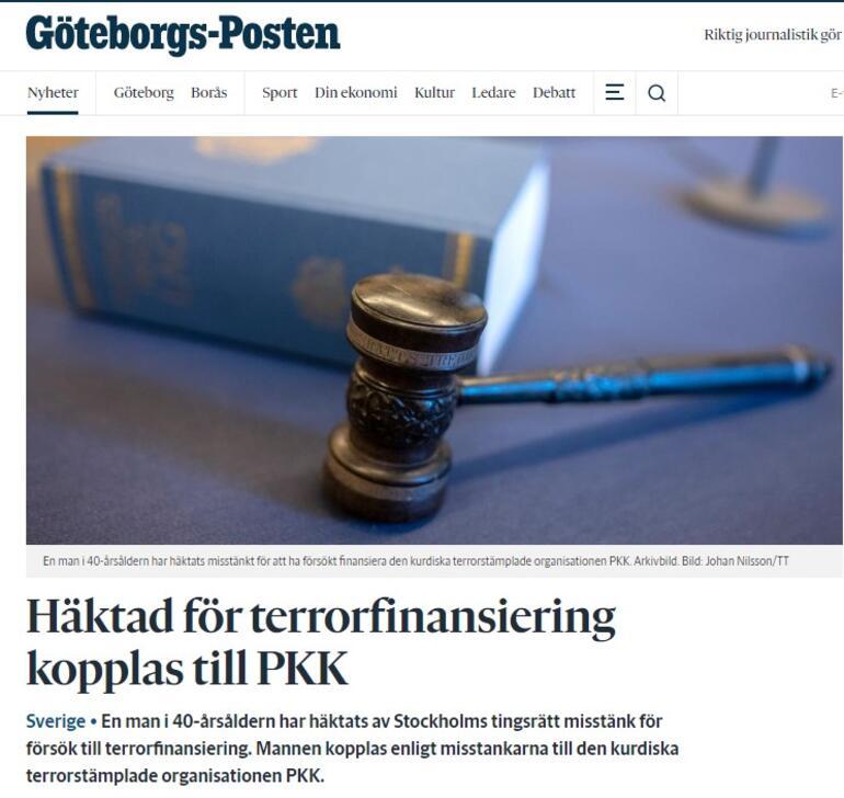 İsveçte terör yuvası PKK adına adına şantaj yapıp, haraç kesiyorlar