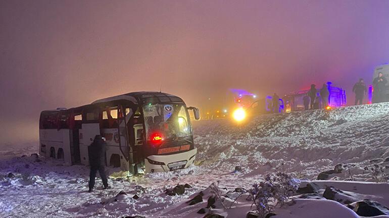 Son dakika: Diyarbakırda otobüs kazası Çok sayıda yaralı var