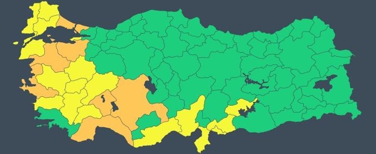 Son dakika: İstanbulda beklenen kar başladı Meteorolojiden 25 il için sarı ve turuncu kodlu uyarı