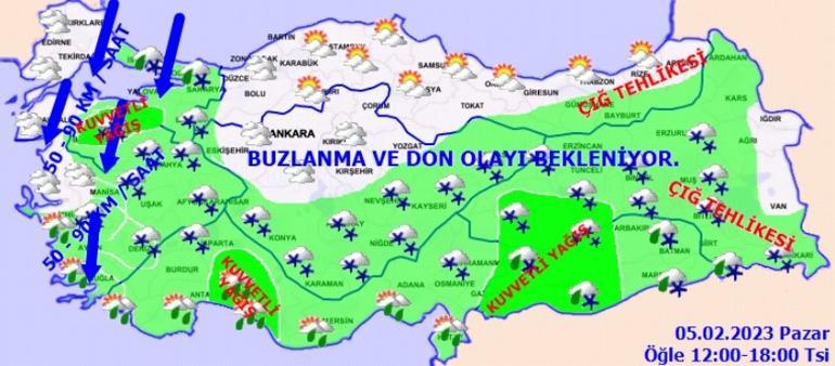 Son dakika: İstanbulda beklenen kar başladı Meteorolojiden 25 il için sarı ve turuncu kodlu uyarı