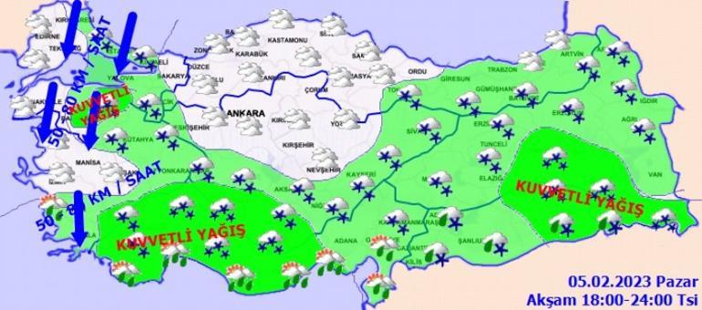 Son dakika: İstanbulda beklenen kar başladı Meteorolojiden 25 il için sarı ve turuncu kodlu uyarı