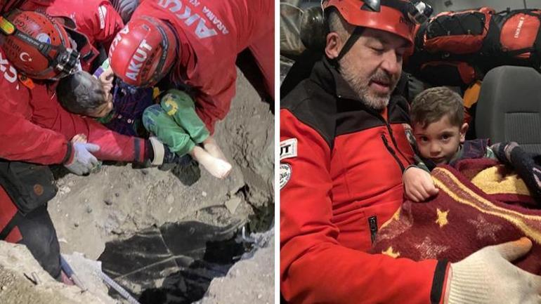 Umut dolu bekleyiş ve sevinç gözyaşları: Enkazdan mucize kurtuluşlar 100. saatte enkazdan çıkarıldılar