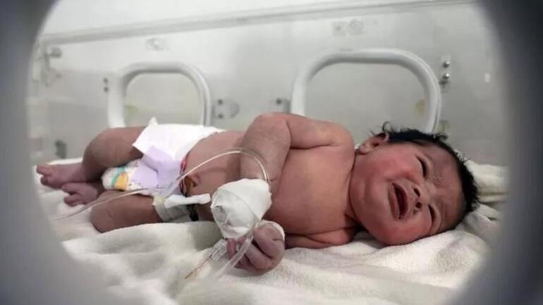 She was born under the rubble... The hoped-for news came Here's Aya's new family