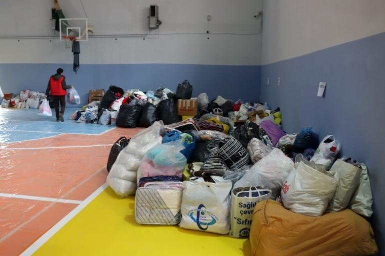 Yardım malzemesini çalan 4 belediye personeli adliyeye sevk edildi
