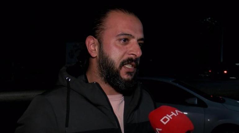 Depremdeki can pazarı kamerada Çocuğunu kucaklayıp dışarı kaçtı