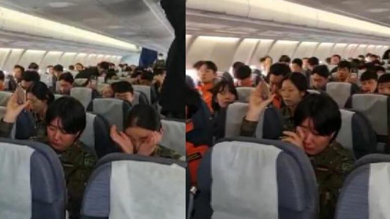 On the return flight to the South Korean team, they could not hold back their tears of surprise...