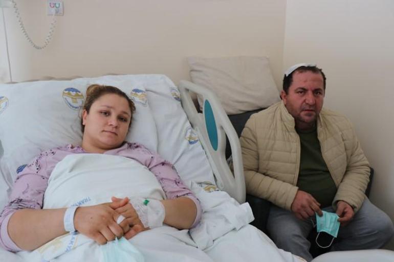 Depremzede anne: Taş gelmesin diye çocukları bahçeye fırlattım