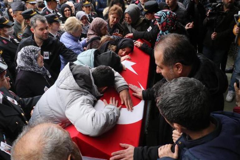 Şehit Pilot Albay Adalıoğlu, son yolculuğuna uğurlandı