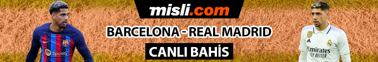 El Clasico CANLI YAYINLA Misli.comda Barcelona-Real Madrid iddaa oranları, muhtemel 11ler...