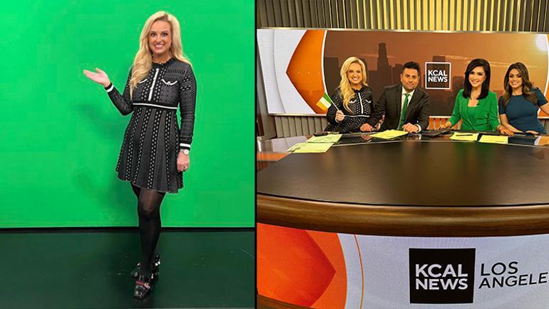 Ekranda kâbus anları Hava durumu sunucusu canlı yayında böyle bayıldı