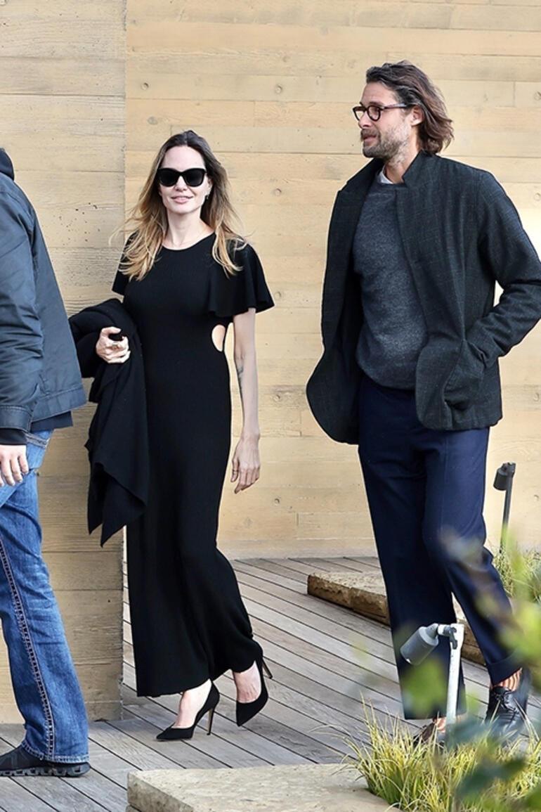 Üç saatlik yemek randevusuna çıktılar: Angelina Jolie milyarder ailenin varisiyle aşk mı yaşıyor