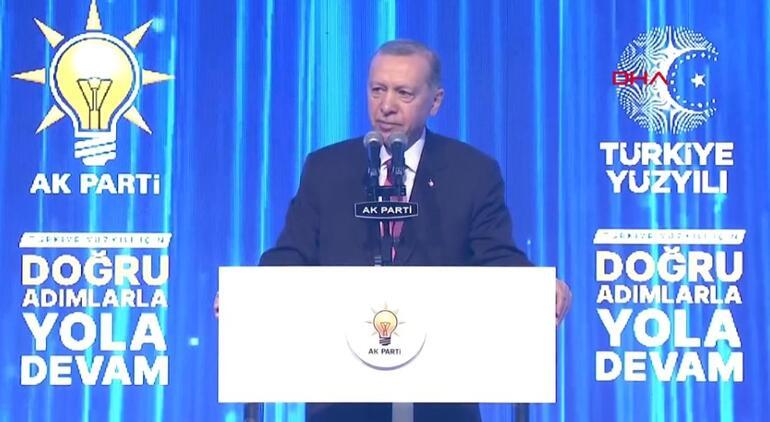 AK Partinin seçim beyannamesi açıklanıyor... Cumhurbaşkanı Erdoğan: Yeni dönemin müjdelerini vereceğiz
