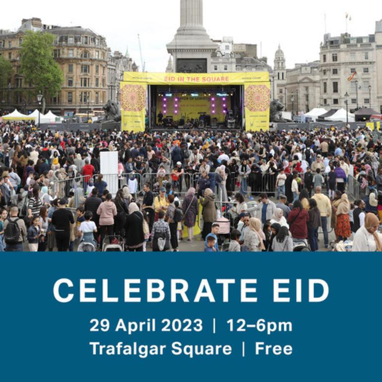 Trafalgar Meydanı’nda Ramazan Bayramı heyecanı