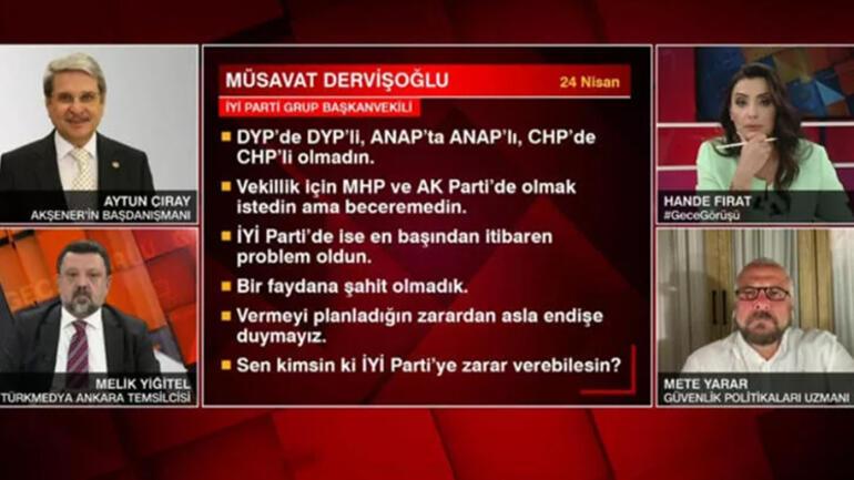 İYİ Parti’de Çıray-Dervişoğlu krizi: Seçimler geçtikten sonra detaylı açıklamalarda bulunacağım