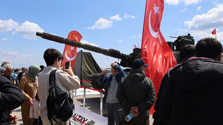 Altay tankına TEKNOFESTte yoğun ilgi... BMC CEOsu Yalçıntaş: İhtiyaç duyulan bütün kritik unsurlara sahip bir tank