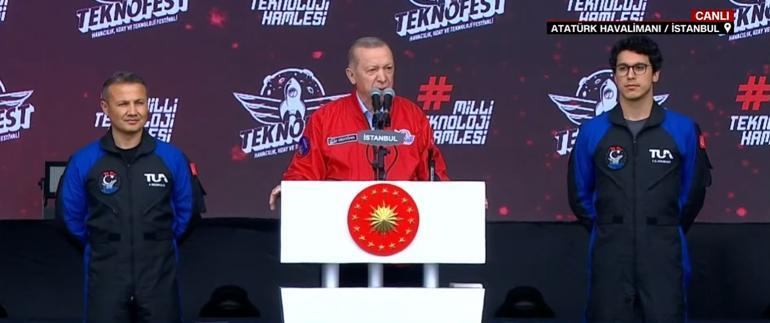 Son dakika... Türkiyenin uzay yolcuları açıklandı TEKNOFESTte tarihi anlar