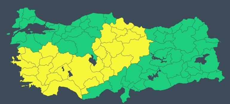 Son dakika... Meteorolojiden yeni hava durumu: 26 kente sarı kodlu uyarı