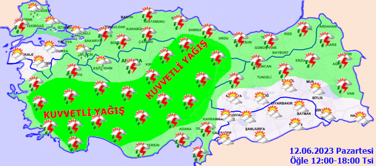 Son dakika... Meteorolojiden yeni hava durumu: 26 kente sarı kodlu uyarı