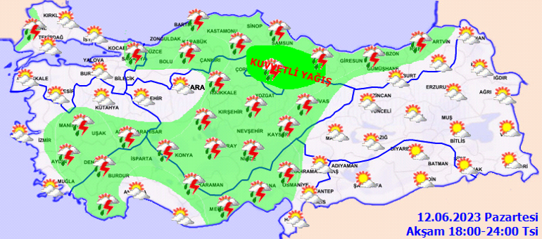 Son dakika... Meteorolojiden yeni hava durumu: 26 kente sarı kodlu uyarı