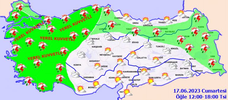 Meteorolojiden yeni hava durumu raporu: İstanbul, Ankara, İzmir dahil 29 kentte sarı alarm