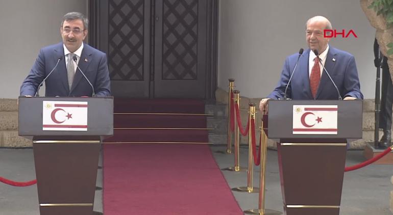 Cumhurbaşkanı Yardımcısı Cevdet Yılmaz KKTCde Atılacak adımları tek tek açıkladı