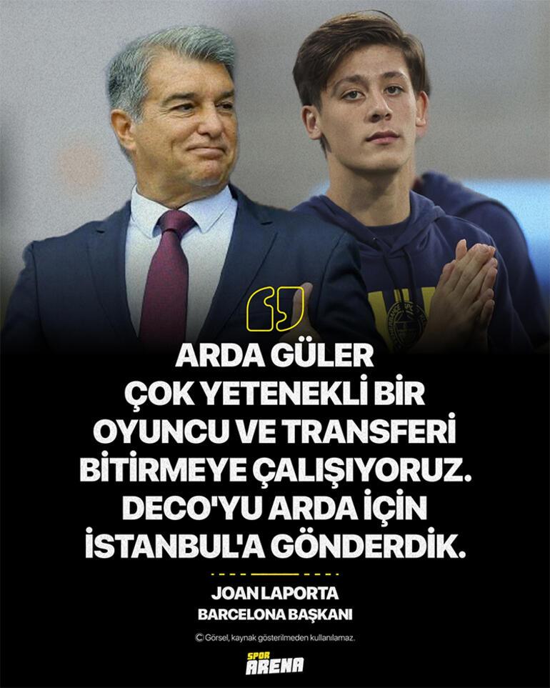Son Dakika: Arda Güler için flaş iddia: Barcelonanın Fenerbahçe teklifini reddetti