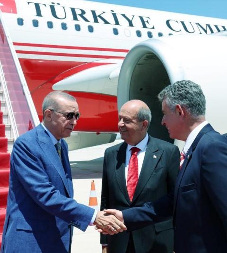 Ercan Havalimanı yeni terminal binası açıldı... Cumhurbaşkanı Erdoğan: 10 milyon yolcuya hizmet edecek, uluslararası uçuşlar uzak değil