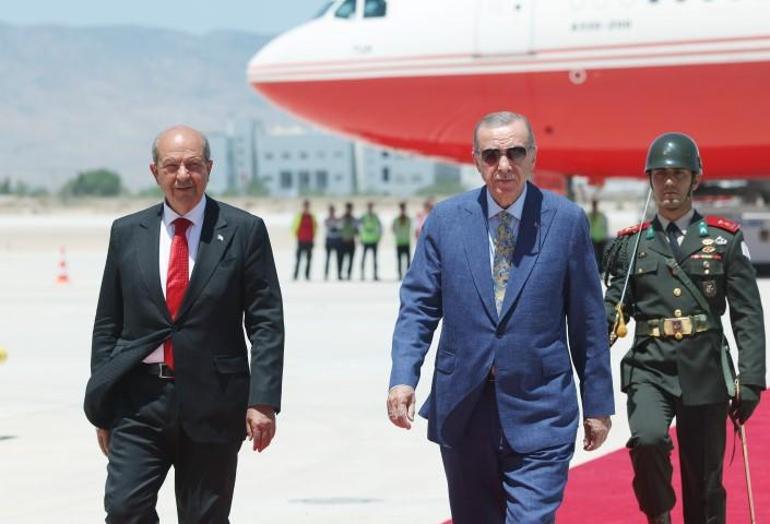 Ercan Havalimanı yeni terminal binası açıldı... Cumhurbaşkanı Erdoğan: 10 milyon yolcuya hizmet edecek, uluslararası uçuşlar uzak değil