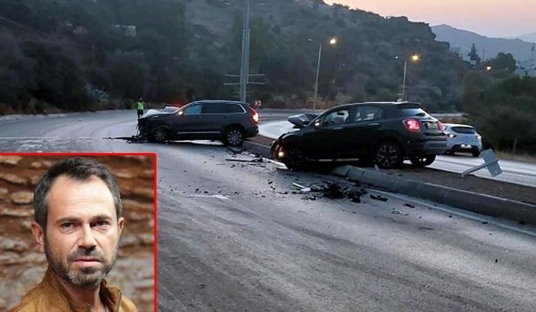 Oyuncu Olgun Şimşek, Bodrum’da trafik kazası geçirdi