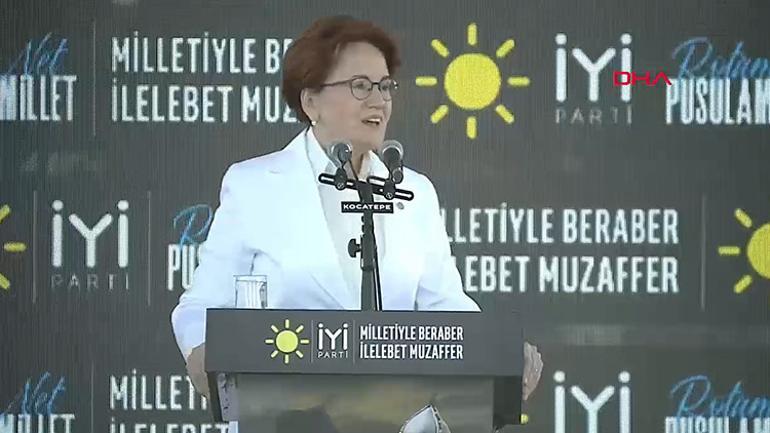 İYİ Parti lideri Akşenerden Kılıçdaroğluna sert sözler: Önce şahsım, önce ben diyenlerle uğraştık