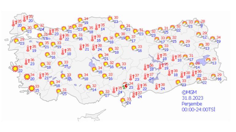 Meteoroloji uyardı İstanbul ve Ankaraya sağanak yağış geliyor