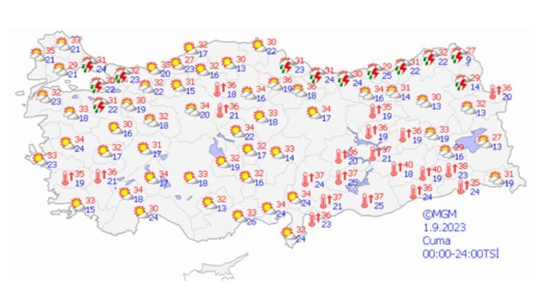 Meteoroloji uyardı İstanbul ve Ankaraya sağanak yağış geliyor