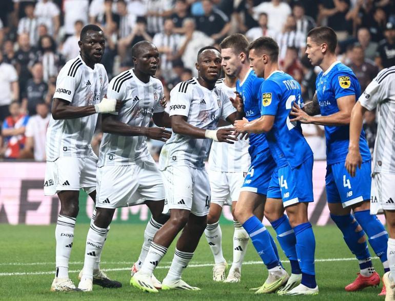 Beşiktaşta Vincent Aboubakardan dikkat çeken sevinç Lucescunun sözleri çok konuşulmuştu