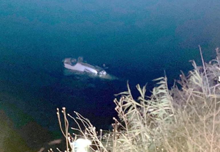 Şarköyde otomobil denize uçtu: Lise müdüründen acı haber