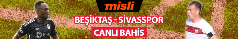 Beşiktaştan akıl almaz istatistik, Sivassporda 7 isim artık yok Süper Lig iddaa oranları...