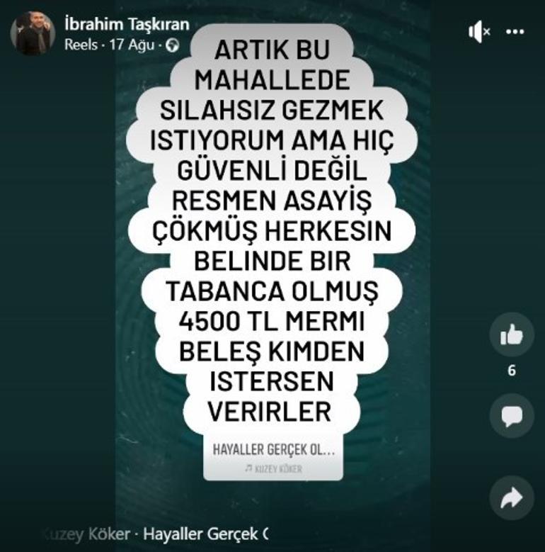 Çifte tabancalı cinayetin ardından aynı caddede silahlı saldırı  İntikam almaya devam edeceğiz