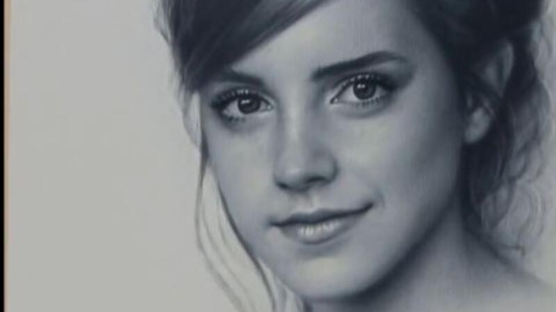 Emma Watson Gercekci Portre Cizimi