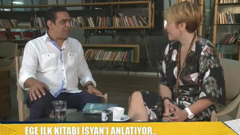Şarkıcı Ege ilk kitabı İsyan'ı anlatıyor. | Canlı Kitap