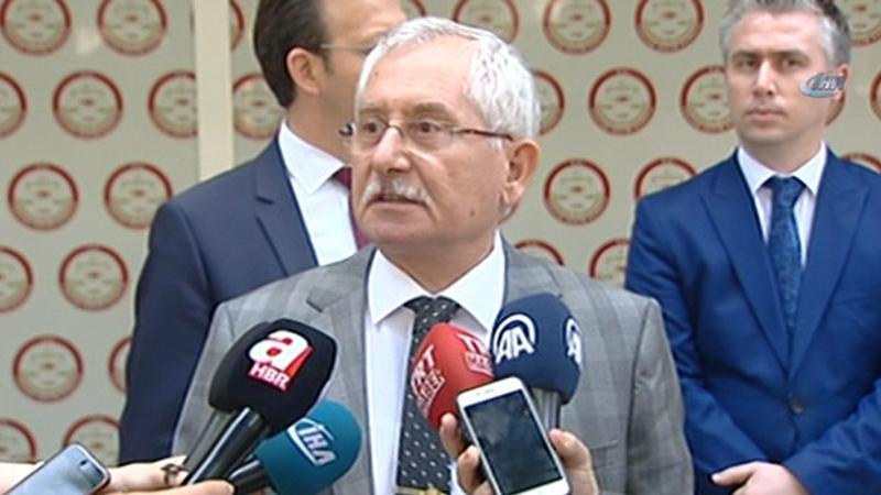 YSK Başkanı: "Sonuçları yüzde 100 olarak işledik"