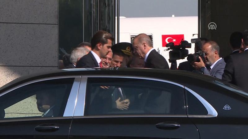 Cumhurbaşkanı Erdoğan, Azerbaycan'a gitti