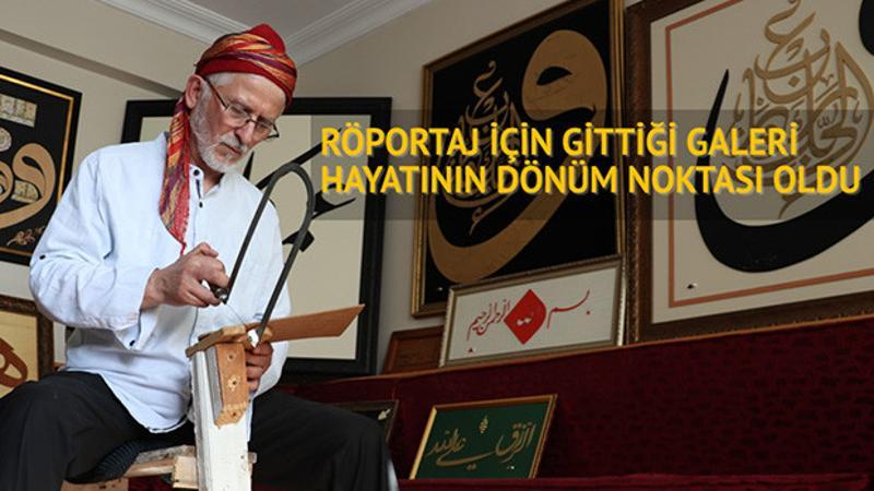 Röportaj için gittiği galeri hayatının dönüm noktası oldu