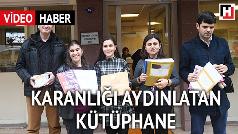 Karanlığı aydınlatan kütüphane