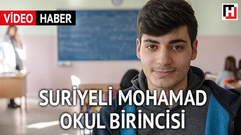 Suriyeli Mohamad okul birincisi