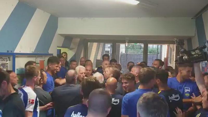 Fenerbahçe - Hertha Berlin maçı sonrası tünel karıştı!
